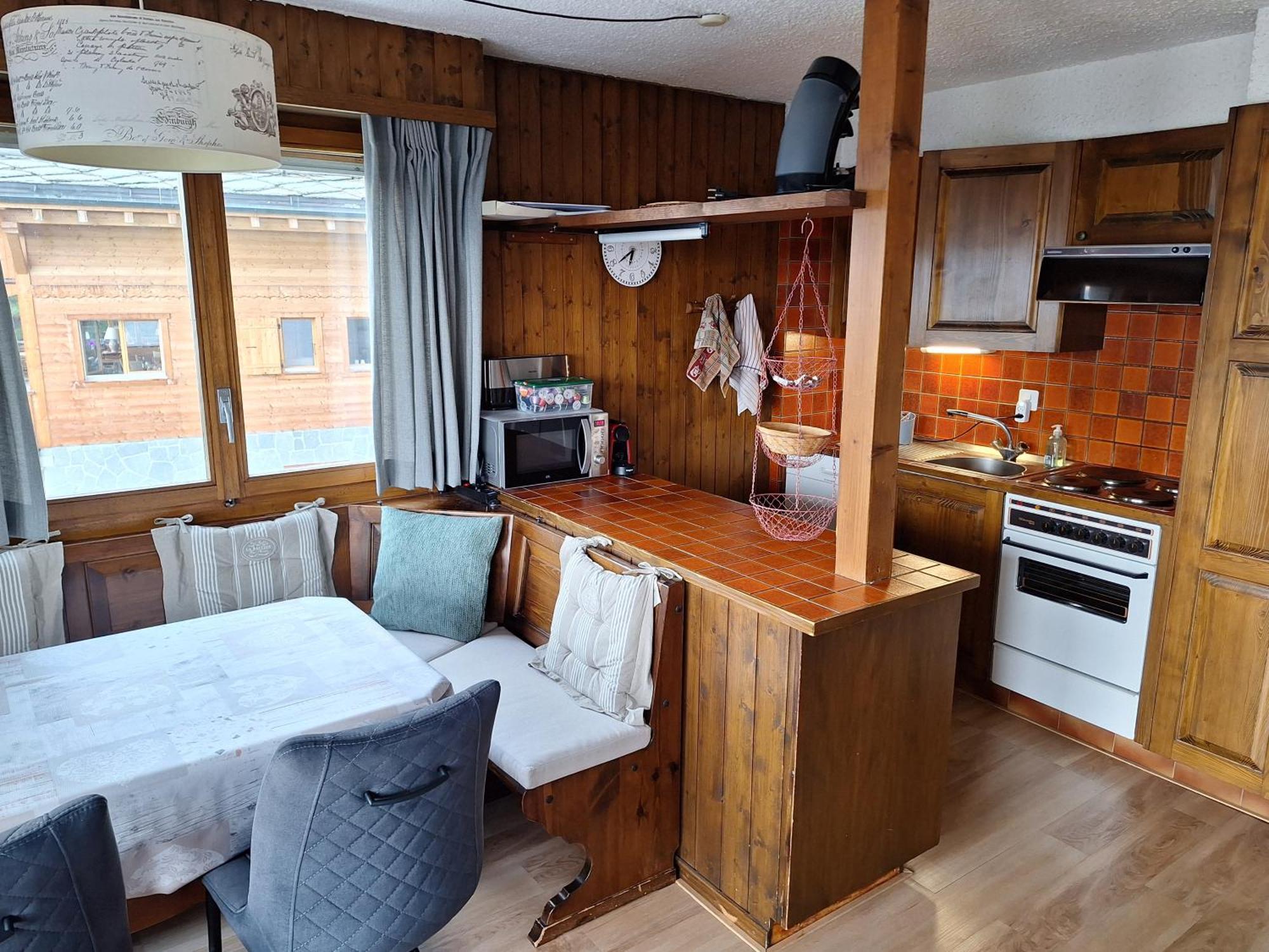 Les Collons1800- Bel appart 2pièces-4 pers-piscine-sauna-parking int-Wifi gratuit Vex Extérieur photo