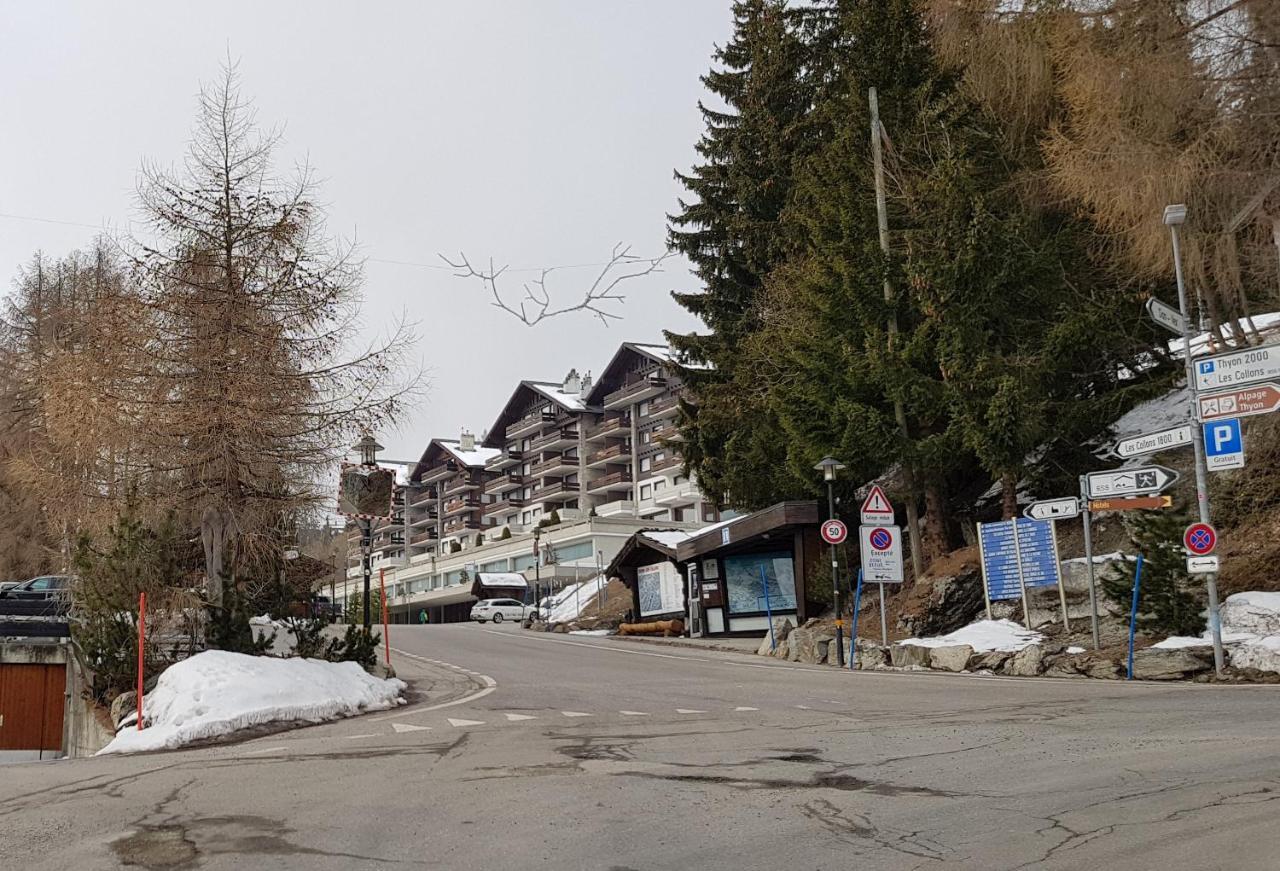 Les Collons1800- Bel appart 2pièces-4 pers-piscine-sauna-parking int-Wifi gratuit Vex Extérieur photo